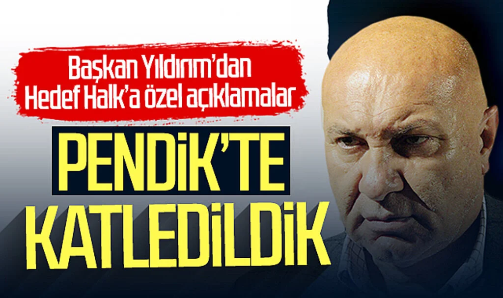 Samsunspor Başkanı Yüksel Yıldırım'dan Hedef Halk'a özel açıklamalar: "Pendik'te katledildik"