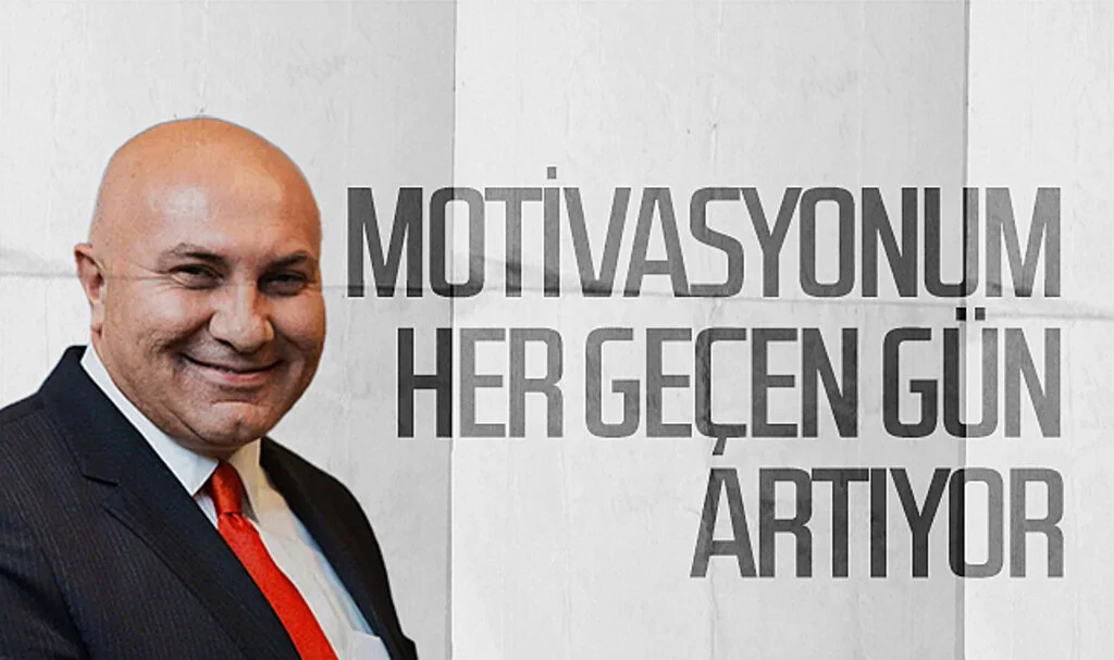 Samsunspor Başkanı Yüksel Yıldırım: ‘Motivasyonum her geçen gün artıyor’