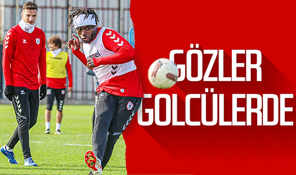 Samsunspor’da gözler golcülerde