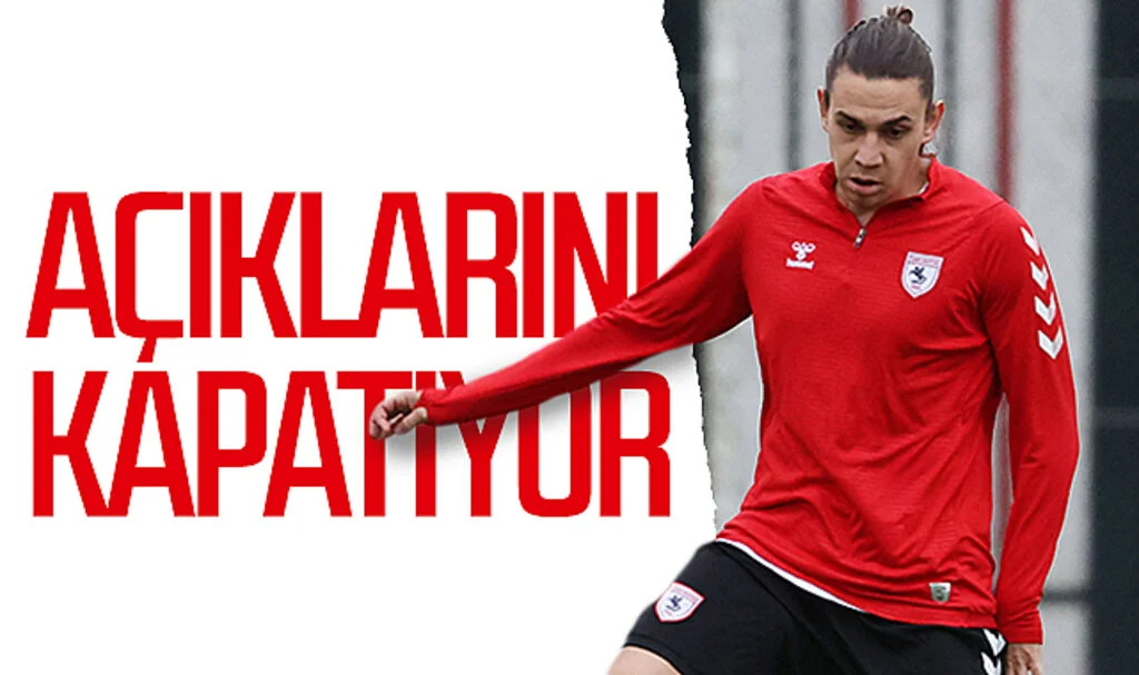 Samsunspor’da Taylan Antalyalı, açıklarını kapatıyor