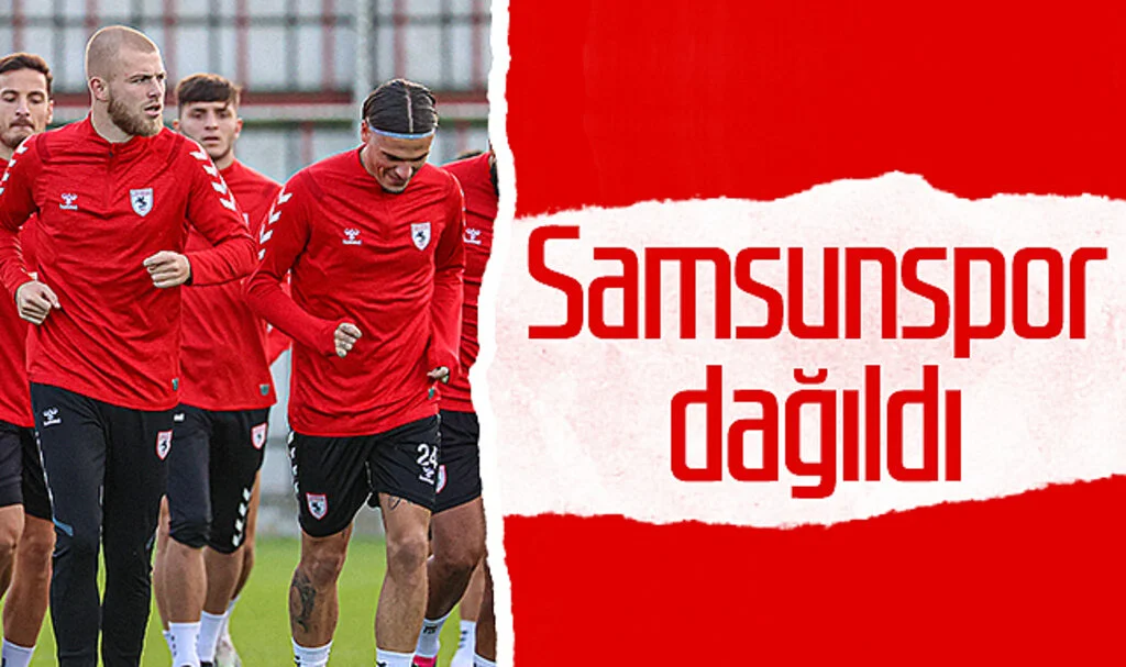 Samsunspor dağıldı