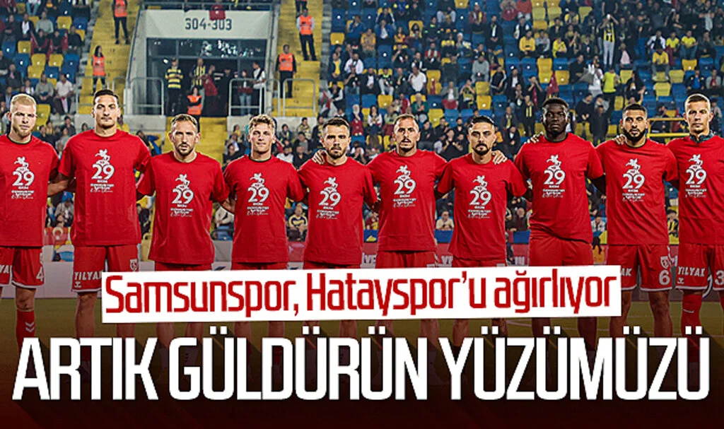 Samsunspor, Hatayspor'u ağırlıyor! Artık güldürün yüzümüzü...