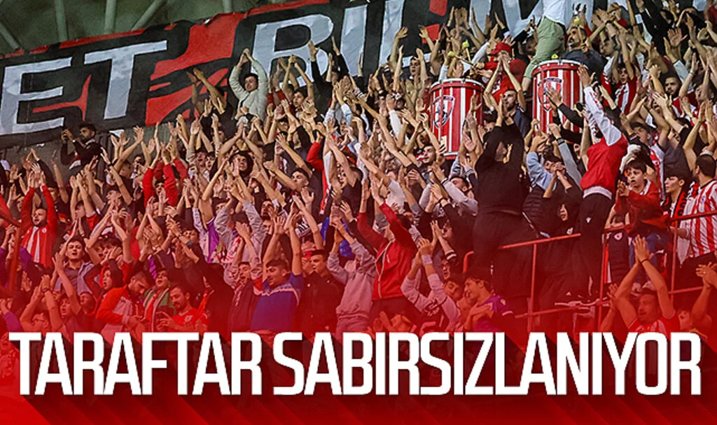 Samsunspor taraftarı Beşiktaş maçı için sabırsızlanıyor