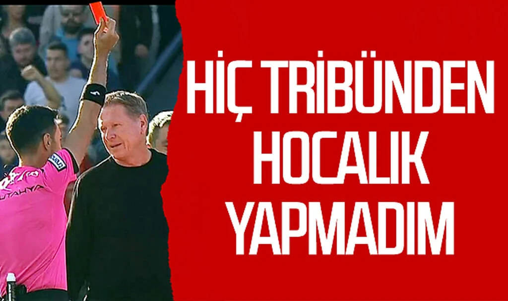 Samsunspor Teknik Direktörü Markus Gisdol: ‘Hiç tribünden hocalık yapmadım’
