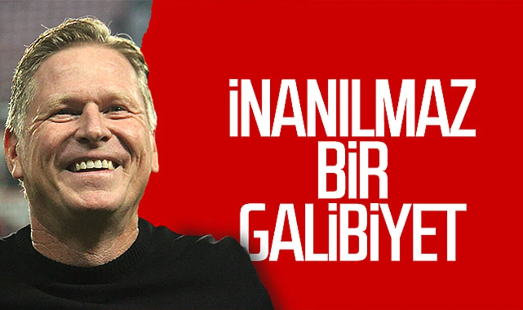 Samsunspor Teknik Direktörü Markus Gisdol: ‘İnanılmaz bir galibiyet’