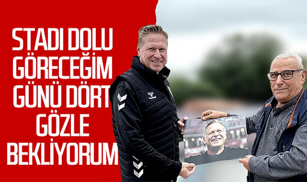 Samsunspor Teknik Direktörü Markus Gisdol: "Stadı dolu göreceğim günü dört gözle bekliyorum"