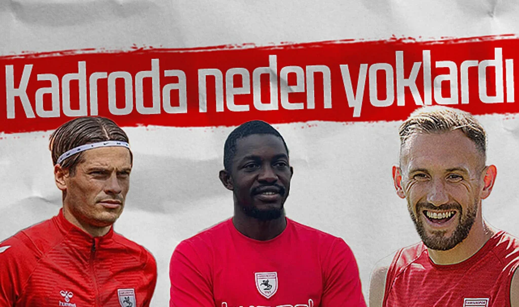 Samsunspor'un Beşiktaş maçında Tait, Fofana ve Tirpan neden kadroda yoktu? Teknik Sorumlu Erdinç Sözer açıkladı...