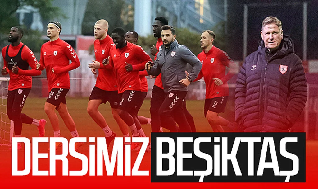 Samsunspor'un dersi Beşiktaş