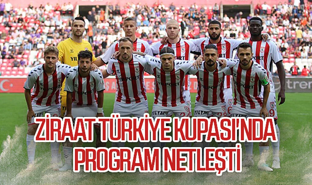 Samsunspor'un Kupa'da programı netleşti! Samsunspor - Tokat Belediye Plevnespor maçı ne zaman, saat kaçta?