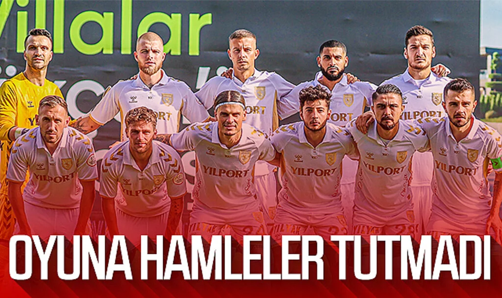 Samsunspor'un Pendikspor maçında oyuna yapılan hamleler tutmadı