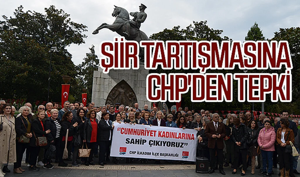 Şiir tartışmasına CHP'den tepki 