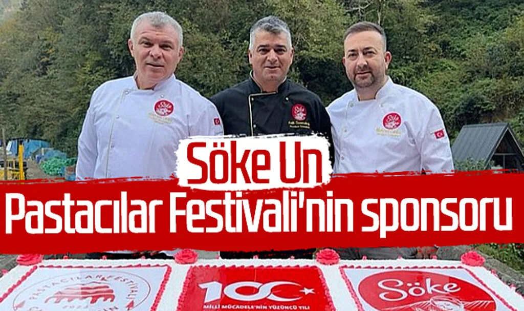 Söke Un, Pastacılar Festivali'nin sponsoru 