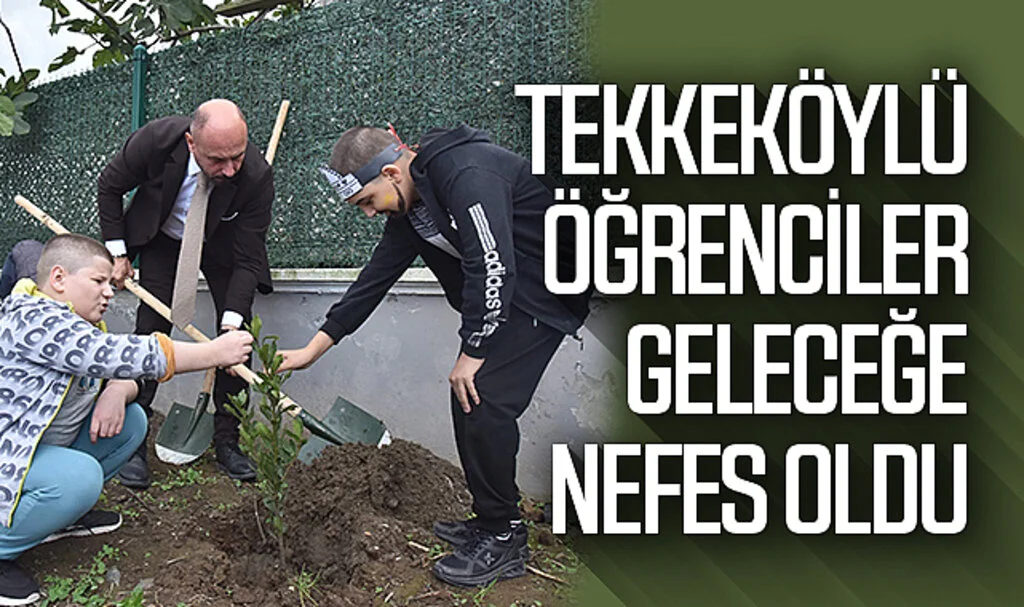 Samsun Tekkeköylü öğrenciler geleceğe nefes oldu
