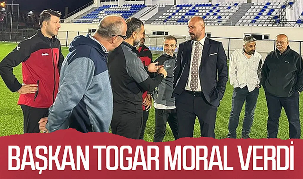 Tekkeköy Belediye Başkanı Hasan Togar moral verdi