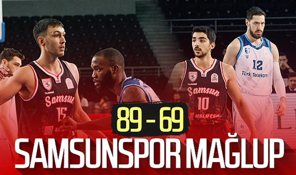  Türk Telekom: 89 - Reeder Samsunspor: 69 (Maç Sonucu)