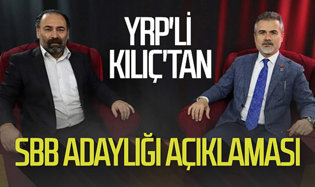 Yeniden Refah Parti'li Suat Kılıç'tan Samsun Büyükşehir Belediye adaylığı açıklaması 
