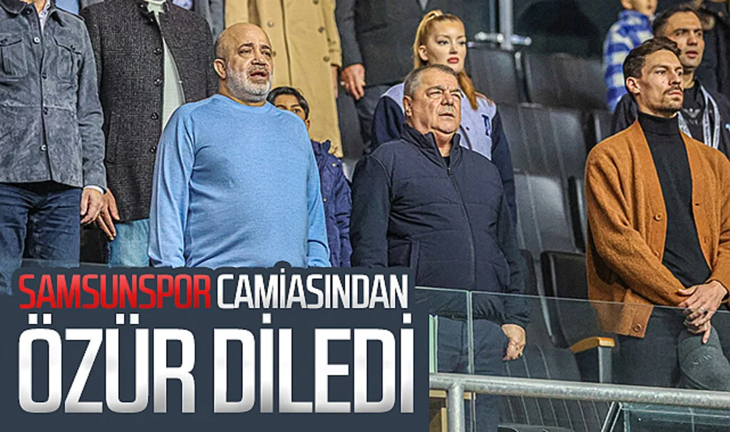 Adana Demirspor Başkanı Murat Sancak, Samsunspor Camiasından Özür Diledi