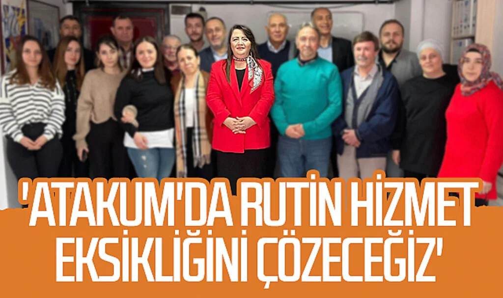 AK Parti Atakum Belediye Başkan aday adayı Mimar Özlem Maraş: 'Atakum'da rutin hizmet eksikliğini çözeceğiz'