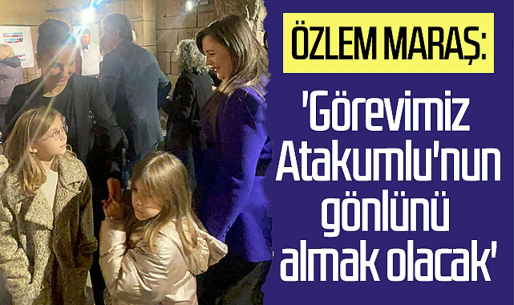 AK Parti Atakum Belediye Başkan aday adayı Özlem Maraş: 'Görevimiz Atakumlu'nun gönlünü almak olacak'