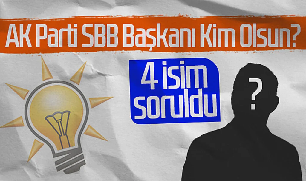 "AK Parti Samsun Büyükşehir Belediye Başkanı Kim Olsun" Anketinde 4 İsim Soruldu