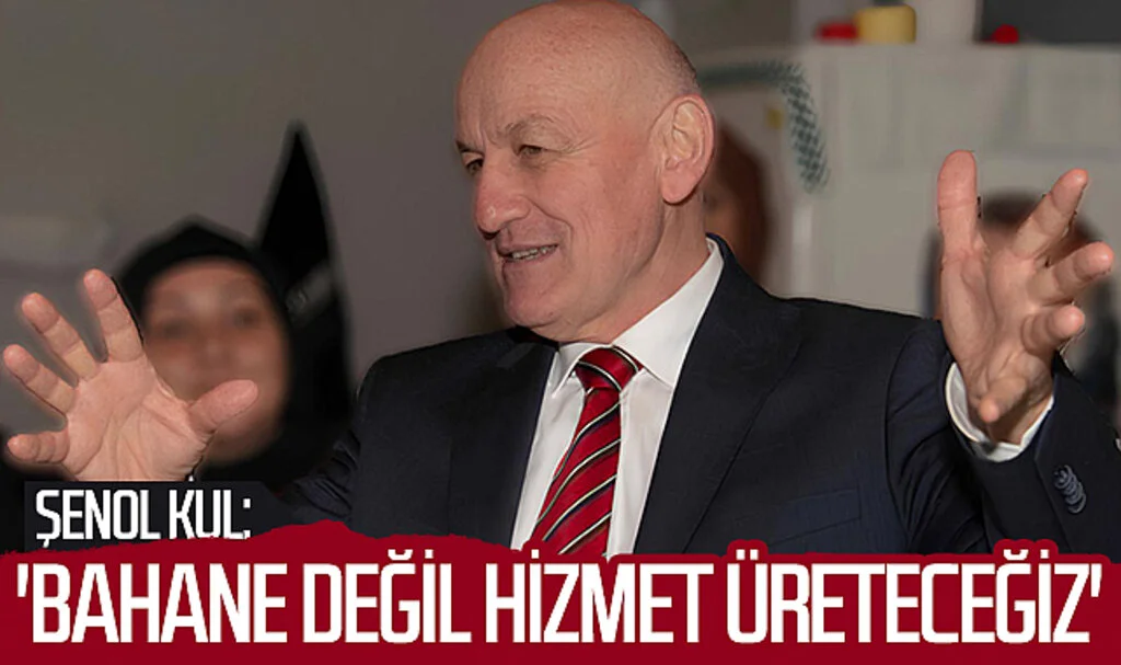 AK Parti Terme Belediye Başkan aday adayı Şenol Kul: 'Bahane değil hizmet üreteceğiz'