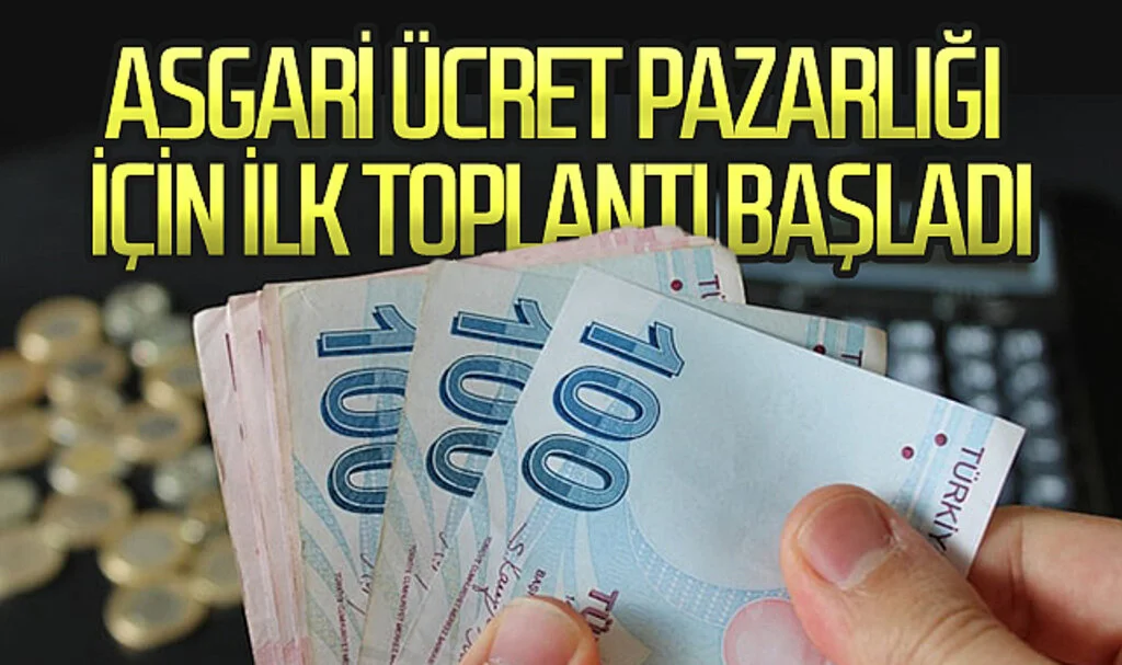 Asgari ücret pazarlığı için ilk toplantı başladı