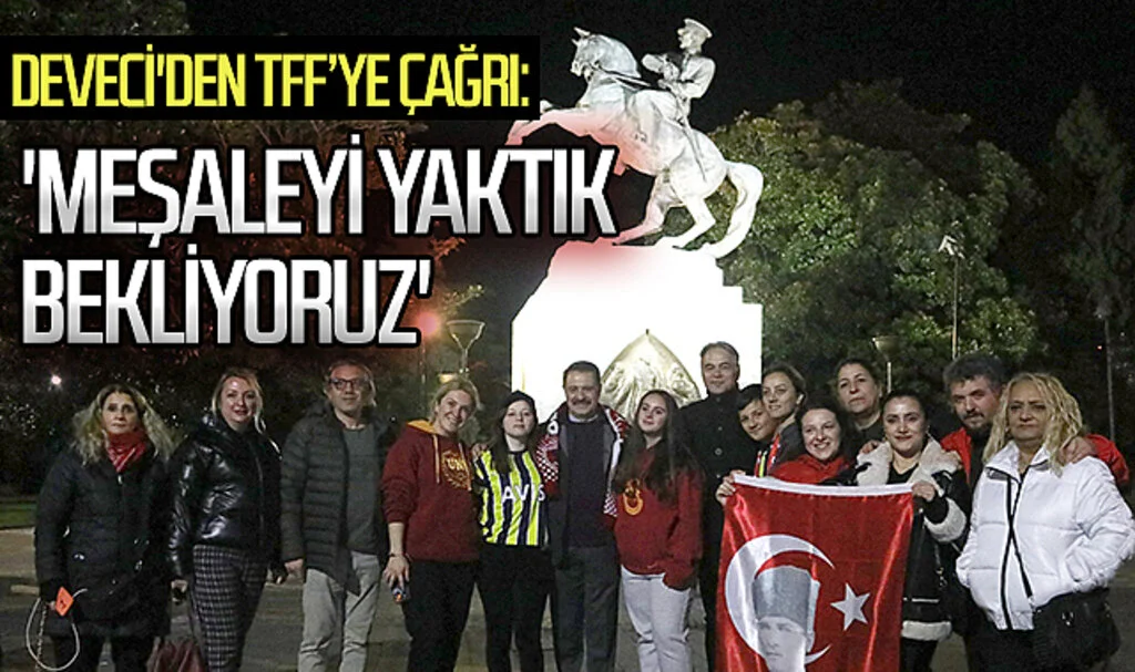 Atakum Belediye Başkanı Cemil Deveci'den TFF'ye çağrı: 'Meşaleyi yaktık, bekliyoruz'