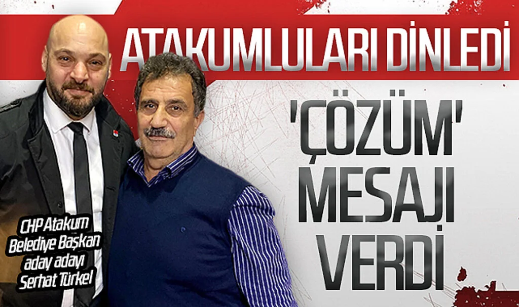 Atakumluları dinledi' çözüm' mesajı verdi