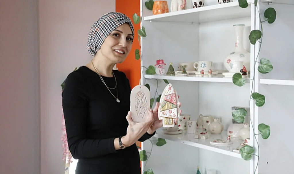 Bankacılığı bırakıp seramik ustası oldu