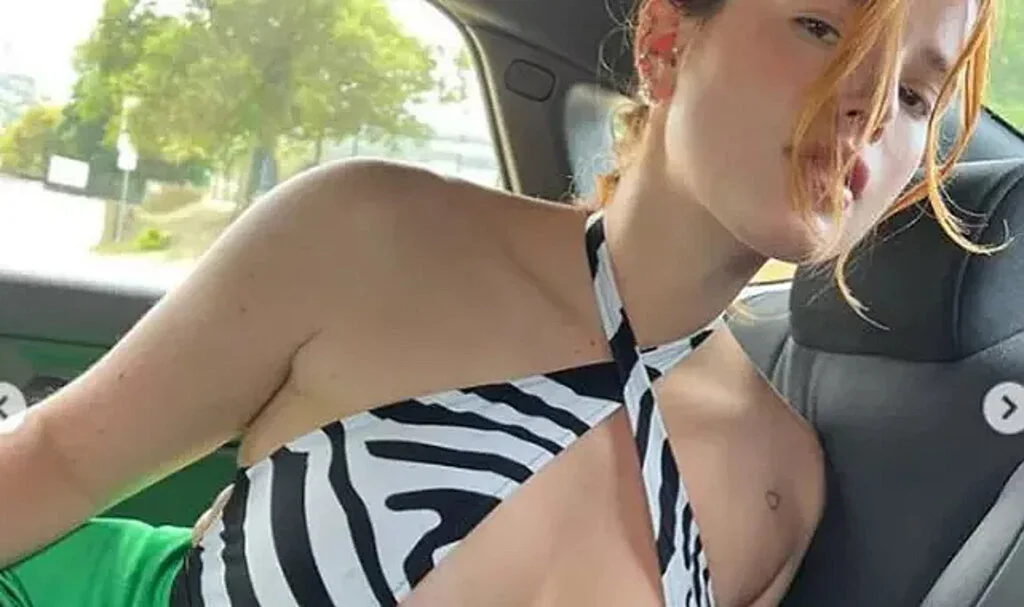 Bella Thorne aksesuarları için soyundu! Pozları sosyal medyayı salladı