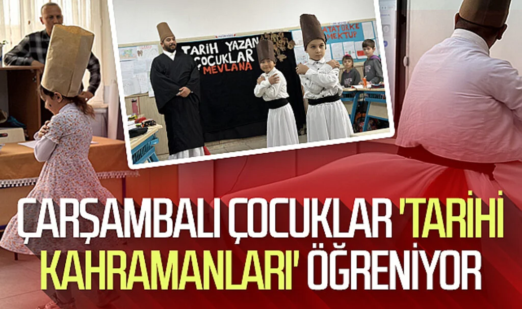 Çarşambalı çocuklar 'tarihi kahramanları' öğreniyor