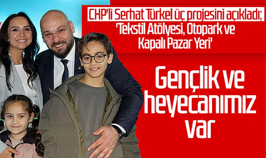CHP Atakum Belediye Başkanı aday adayı Serhat Türkel: 'Gençlik ve heyecanımız var'