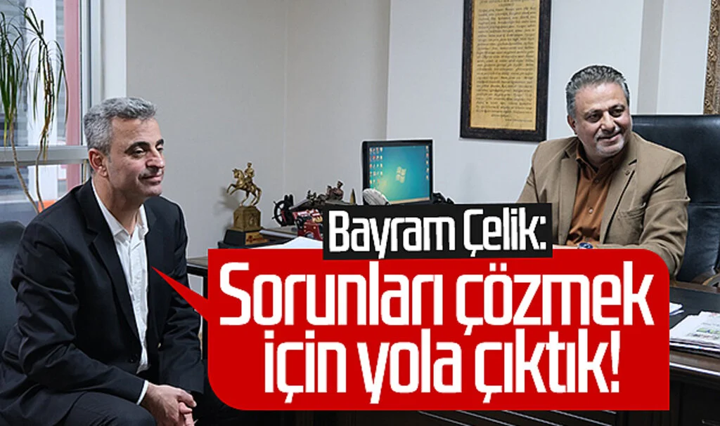 CHP Atakum Belediyesi Başkan aday adayı Bayram Çelik: Sorunları çözmek için yola çıktık!