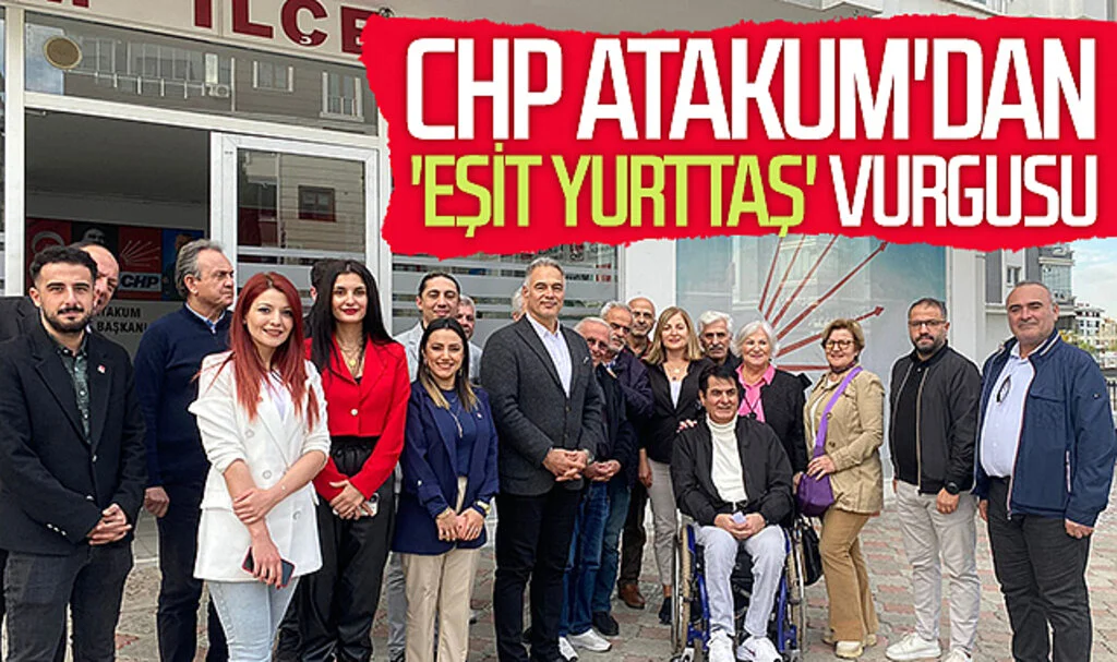 CHP Atakum'dan'eşit yurttaş' vurgusu