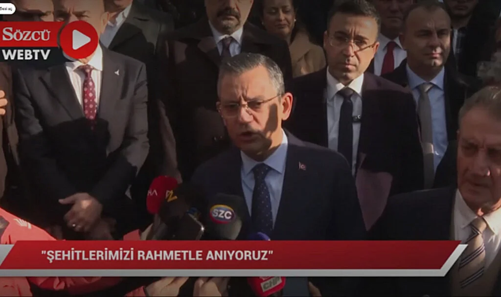 CHP lideri Özel: Çok ağır duygular içerisindeyiz
