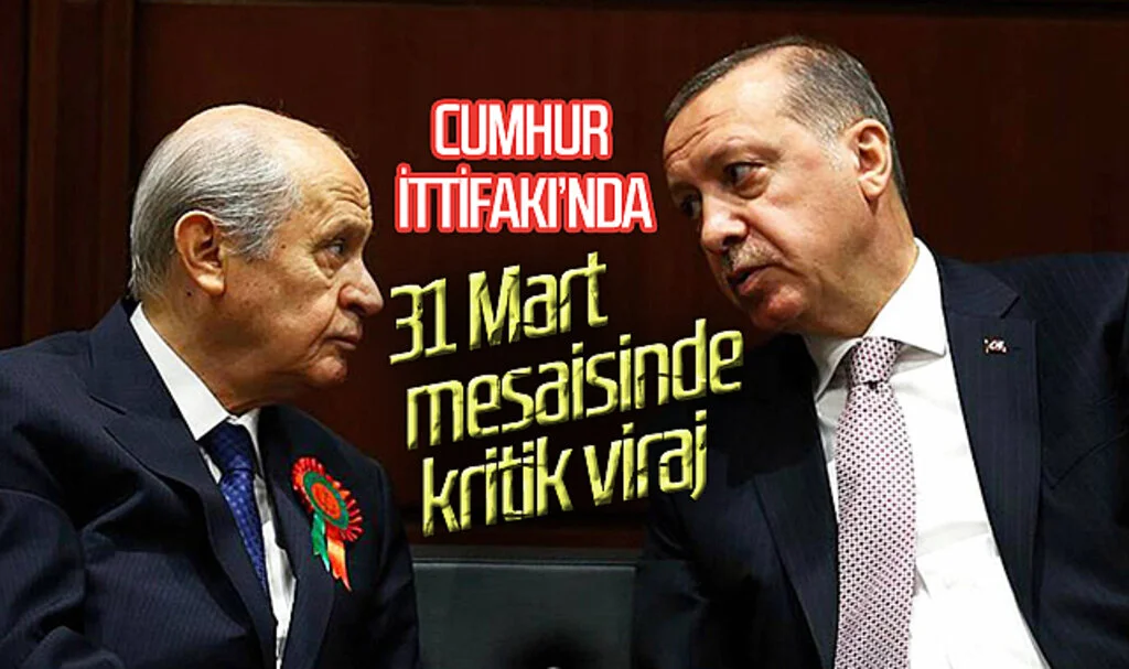 Cumhur İttifakı'nın yerel seçim mesaisinde sona doğru