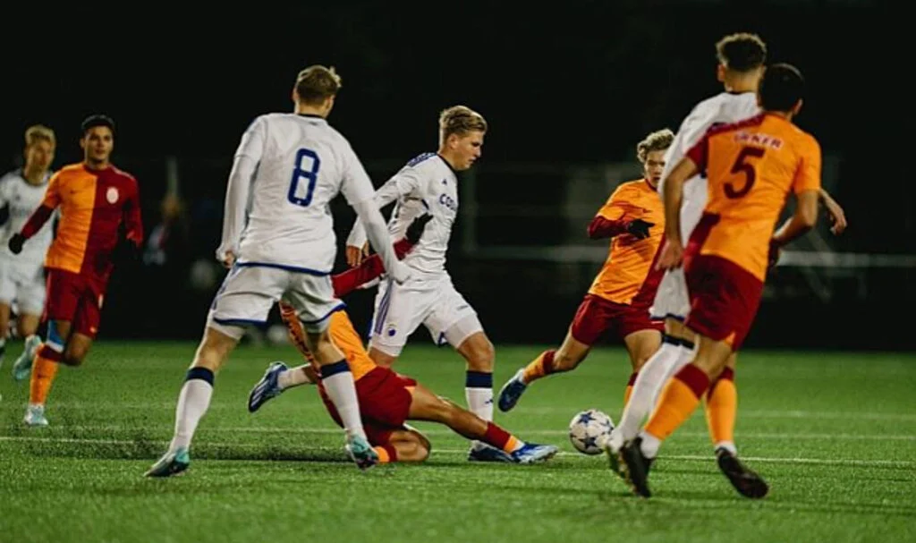 Galatasaray U19 takımı, Kopenhag U19 takımına 6-0 kaybetti
