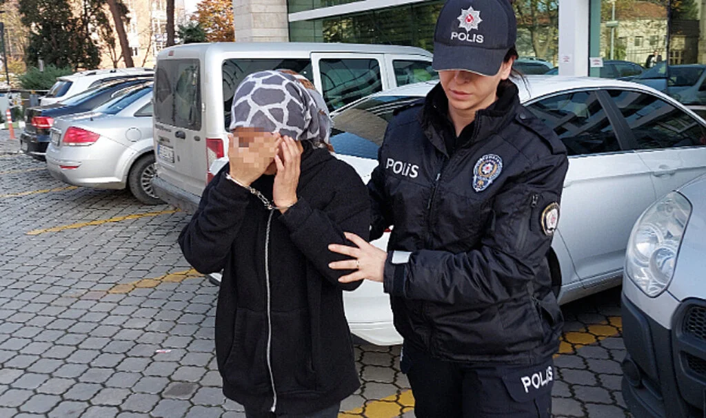 Gasp tuzağından 18 yaşındaki yabancı kız tutuklandı
