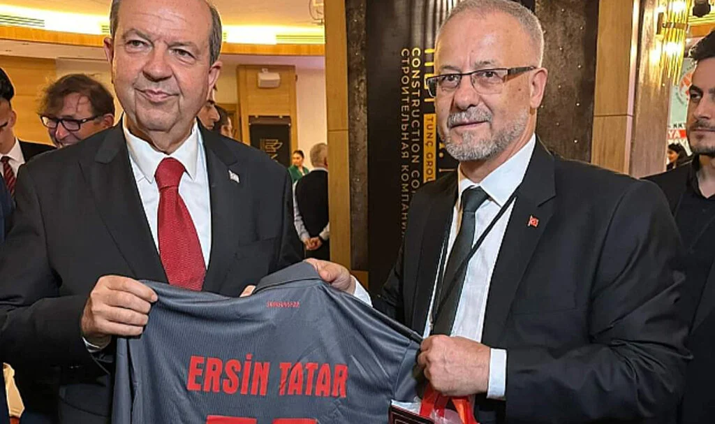 KKTC Cumhurbaşkanı Ersin Tatar Samsunsporlu oldu