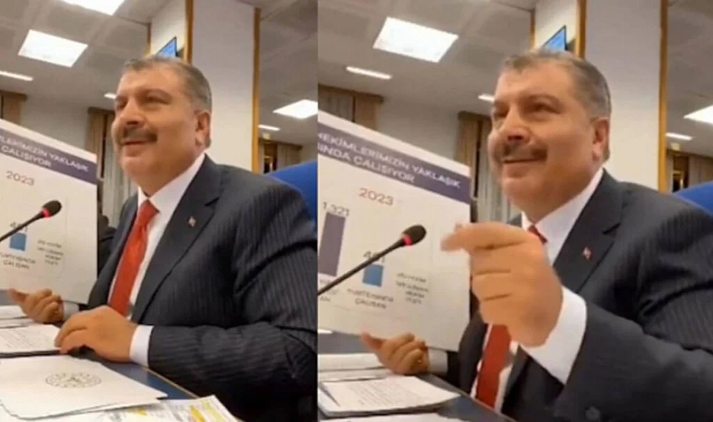 Koca el işaretine açıklık getirdi