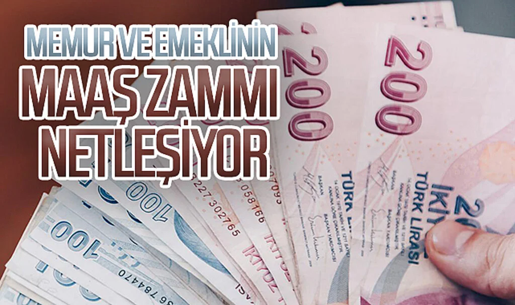 Memur ve emeklinin maaş zammı netleşiyor