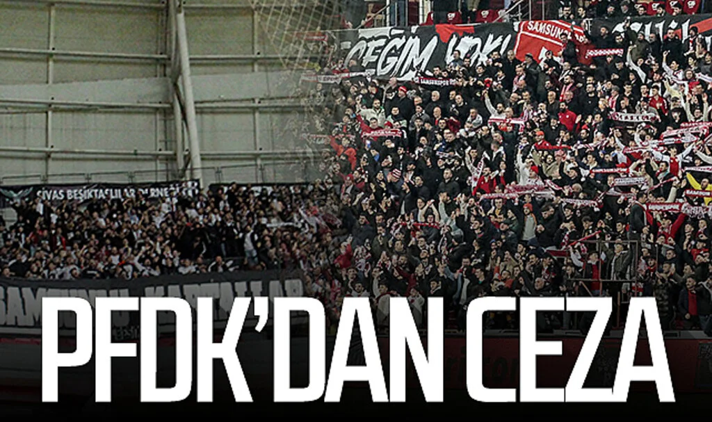 PFDK'dan Samsunspor ve Beşiktaş'a ceza 