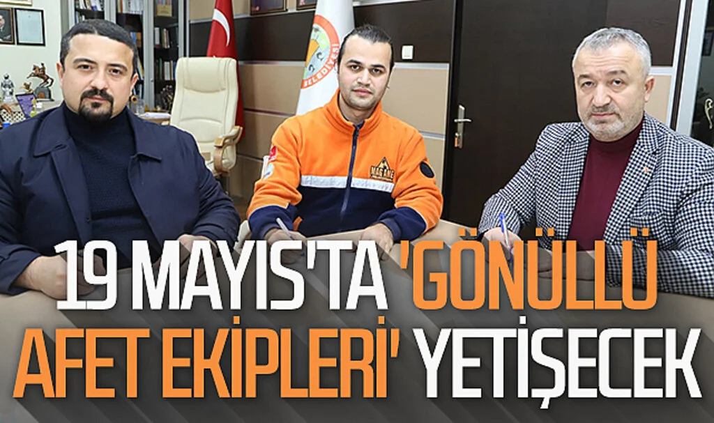 Samsun 19 Mayıs'ta 'gönüllü afet ekipleri' yetişecek