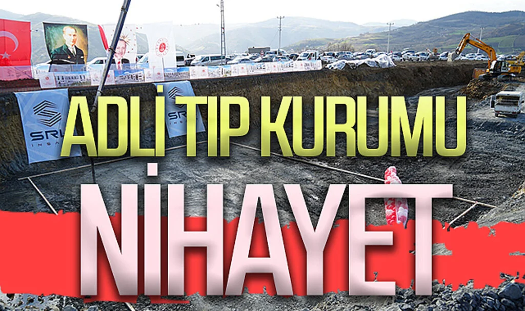Samsun Adli Tıp Kurumu temel açılışı Adalet Bakanı Yılmaz Tunç'un katılımı ile gerçekleştirildi