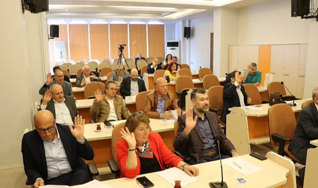 Samsun Atakum'da meclis toplantısı
