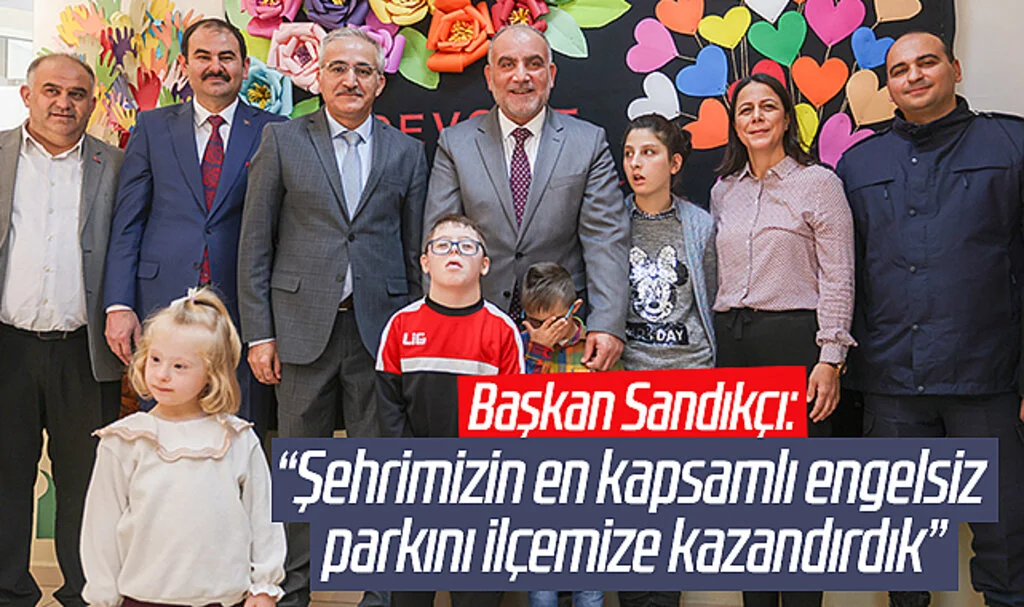 Samsun Canik'te 'Engelsiz  Sosyal Yaşam Parkı'