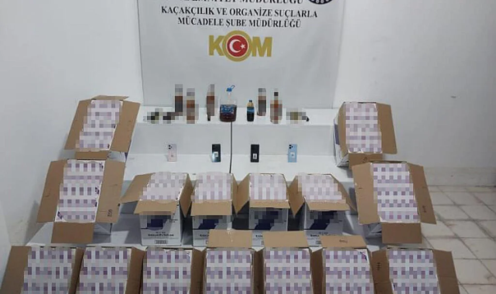 Samsun'da 150 bin adet sahte bandrollü boş makaron ele geçirildi
