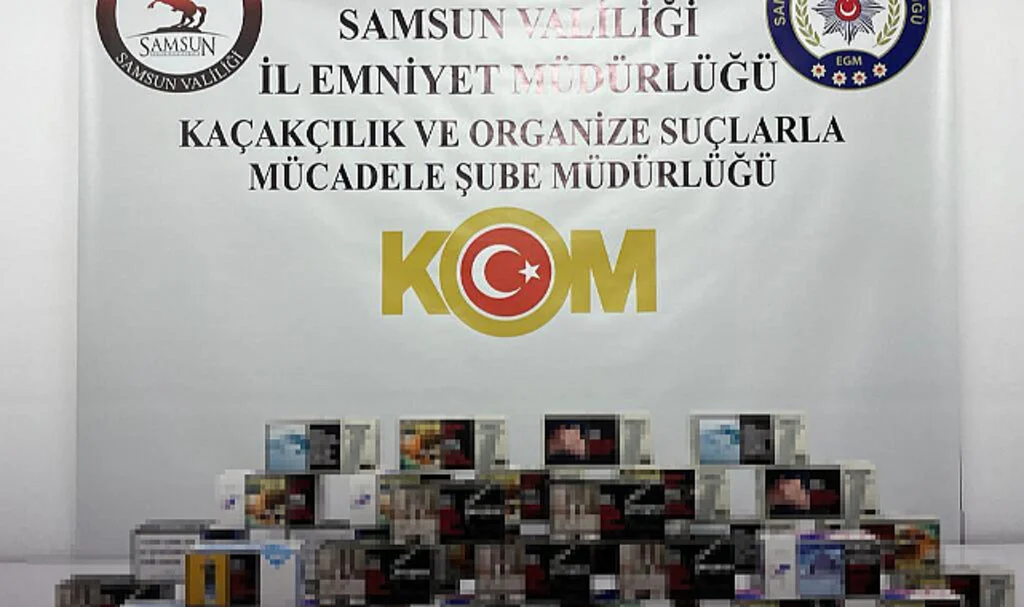 Samsun'da 7 bin makaron ele geçirildi