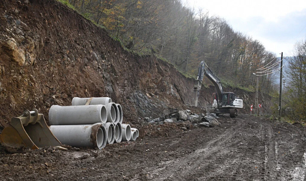 Samsun'da 8 mahallenin yol çilesi bitiyor
