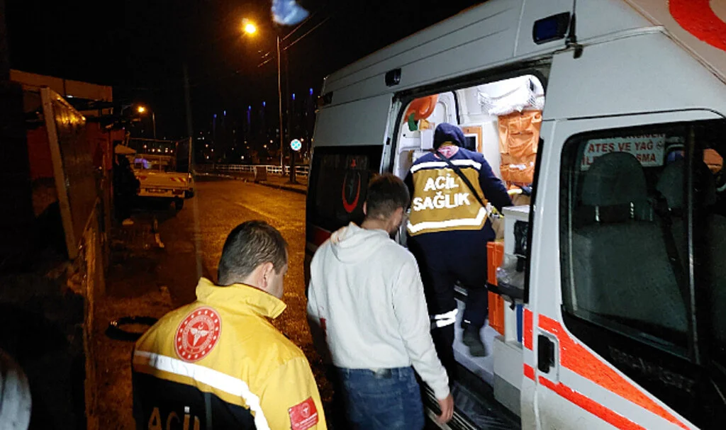 Samsun'da bıçaklı kavga: 1 yaralı